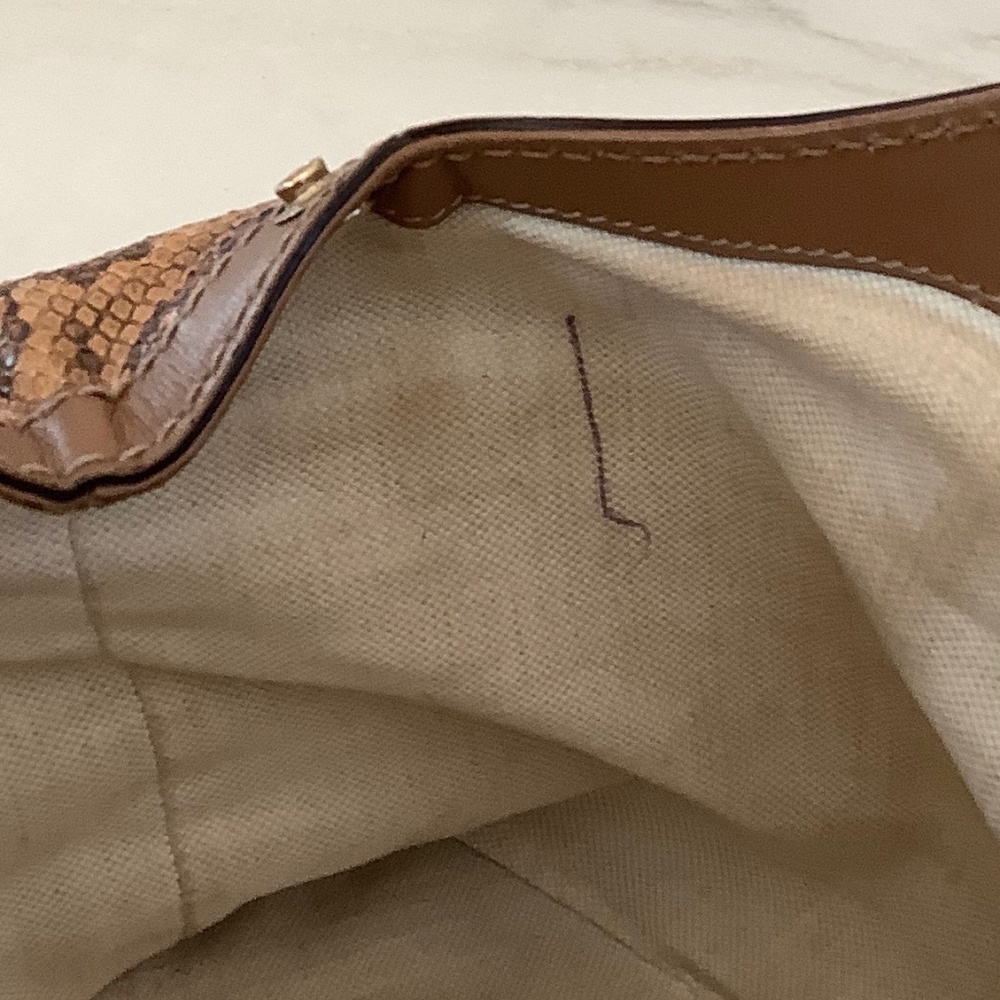 Gucci Sukey Python Bag - image 3